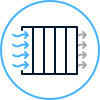 HVAC air flow icon